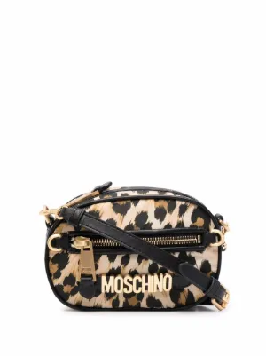 moschino leopard bolsa