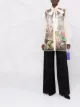 Image 2 of Elie Saab floral-embroidered tulle silk shirt
