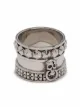 Image 1 of Alexander McQueen skull-engraved thick ring