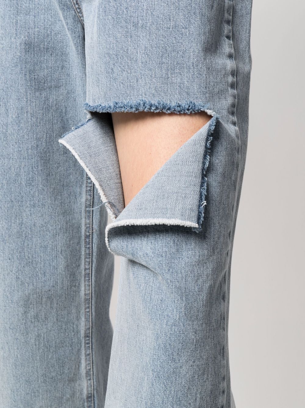 фото Rokh джинсы с прорезями