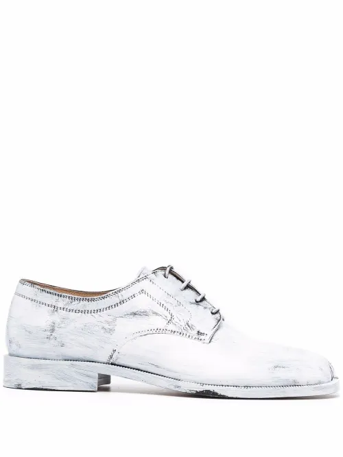 Richelieus Tabi Bianchetto en cuir - Maison Margiela - Modalova