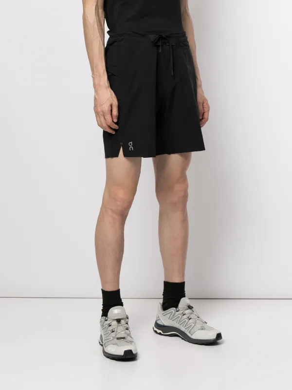 drawstring running shorts