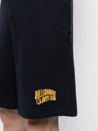 logo-embroidered track shorts展示图