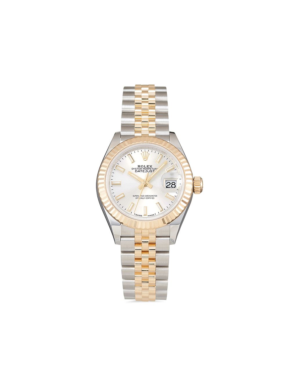 фото Rolex наручные часы lady-datejust pre-owned 28 мм 2021-го года