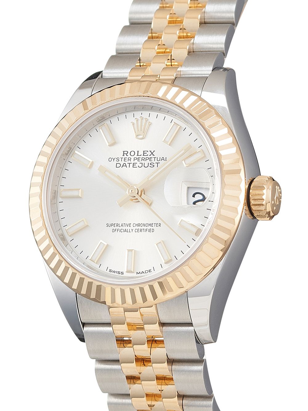 фото Rolex наручные часы lady-datejust pre-owned 28 мм 2021-го года