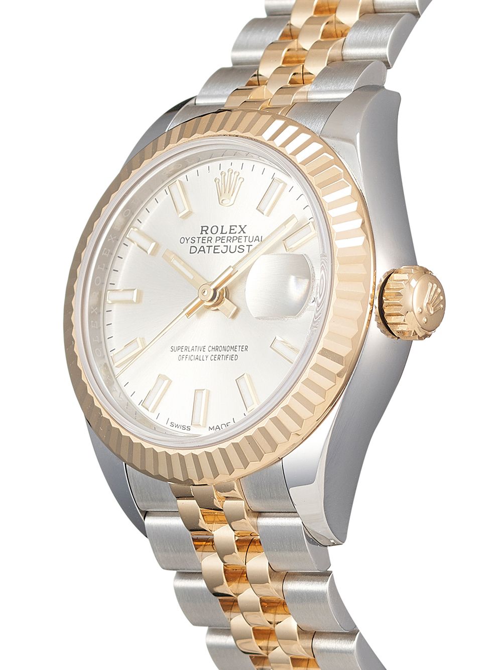 фото Rolex наручные часы lady-datejust pre-owned 28 мм 2021-го года