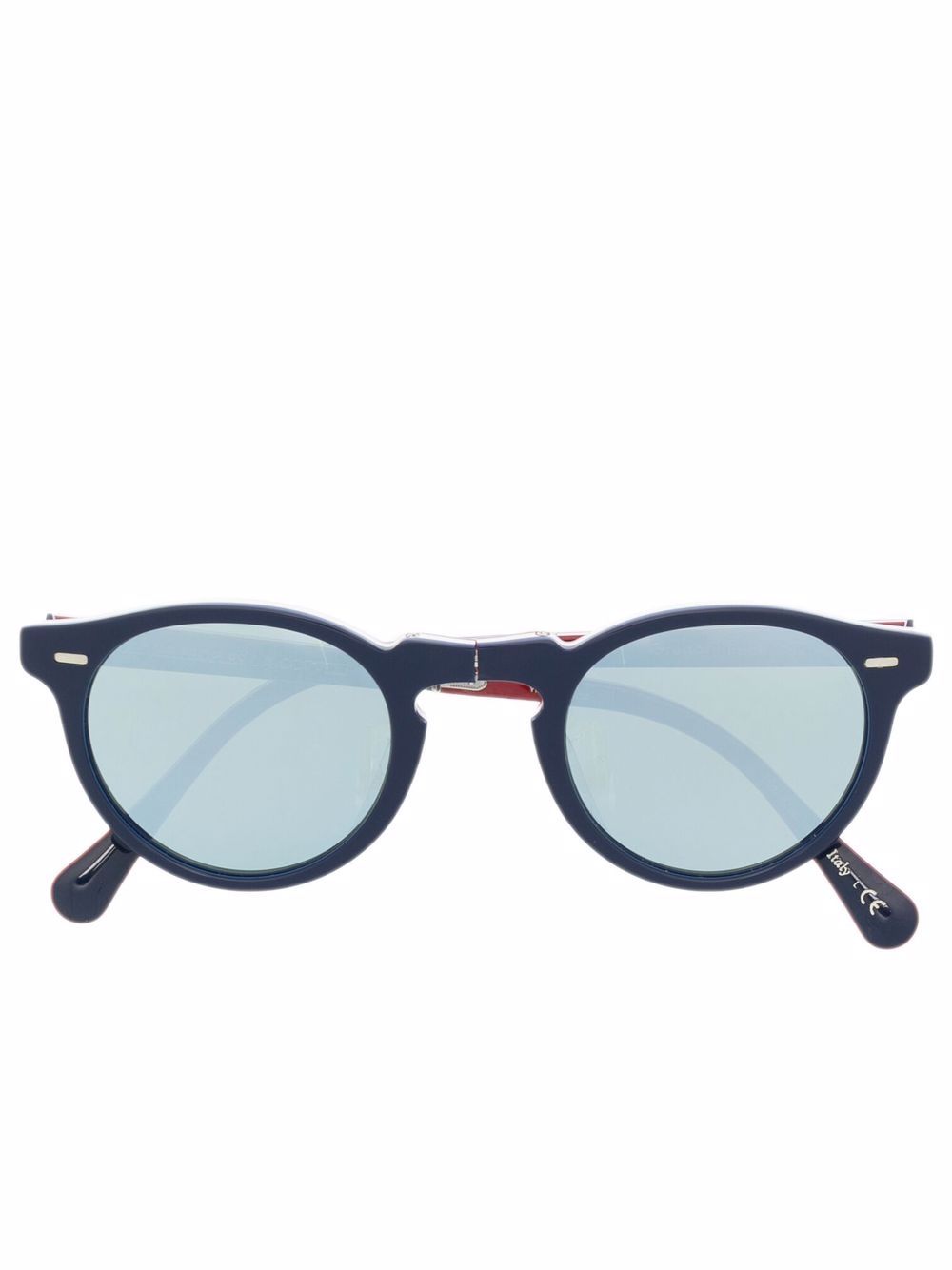 

Oliver Peoples lentes redondos Gregory Peck - Azul