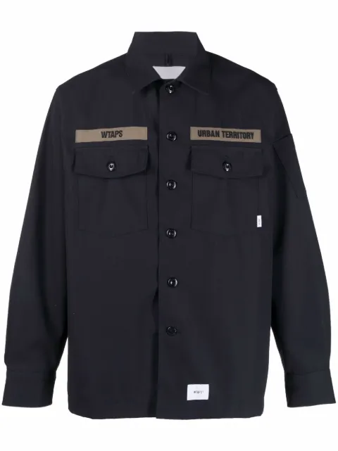 WTAPS Buds long-sleeve Shirt - Farfetch