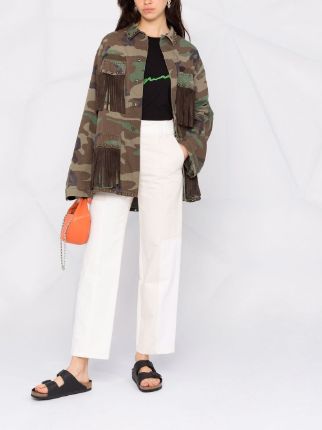 camouflage fringed jacket展示图