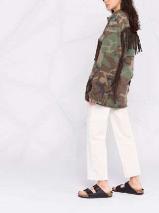 camouflage fringed jacket展示图