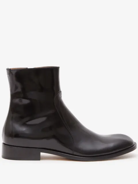 Maison Margiela brushed leather boots