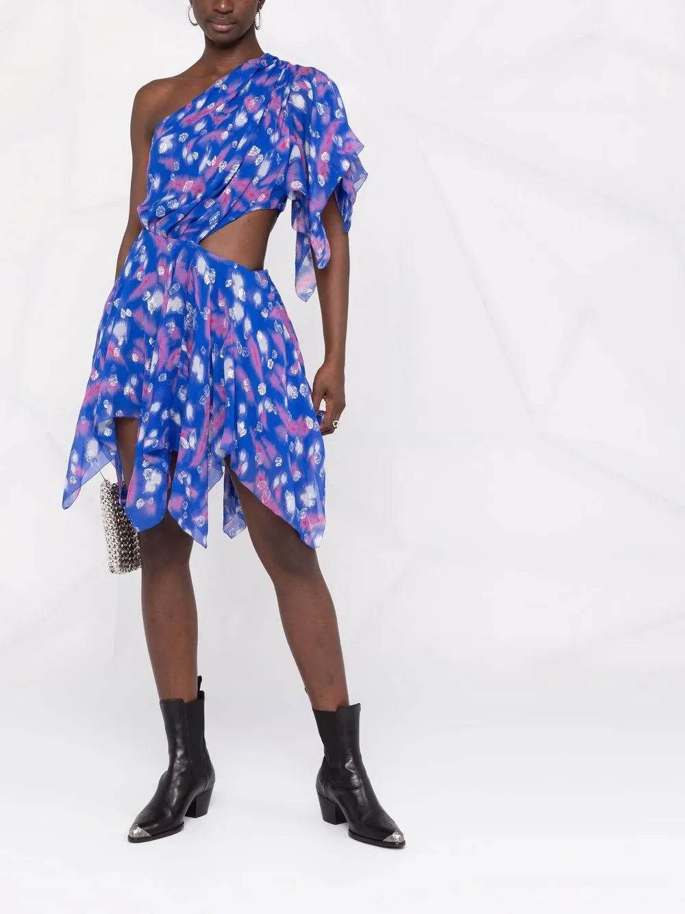 фото Isabel marant платье noliaze асимметричного кроя
