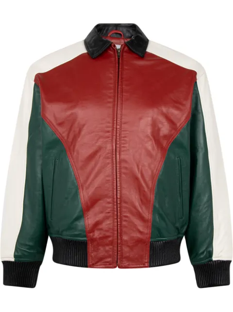 supreme jacket leather