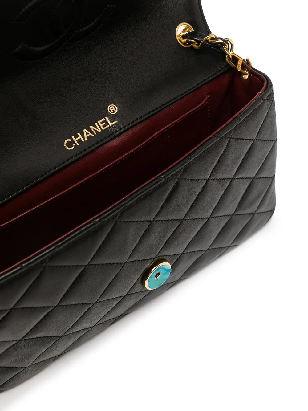 фото Chanel pre-owned стеганая сумка на плечо 1990-х годов с логотипом cc