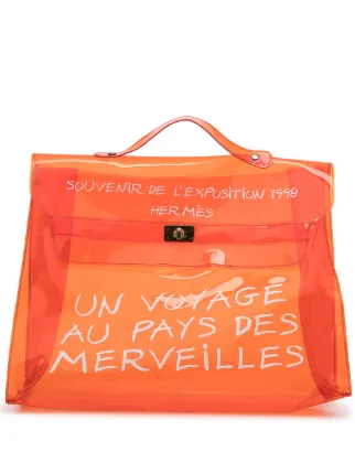 Hermes pvc kelly bag sale