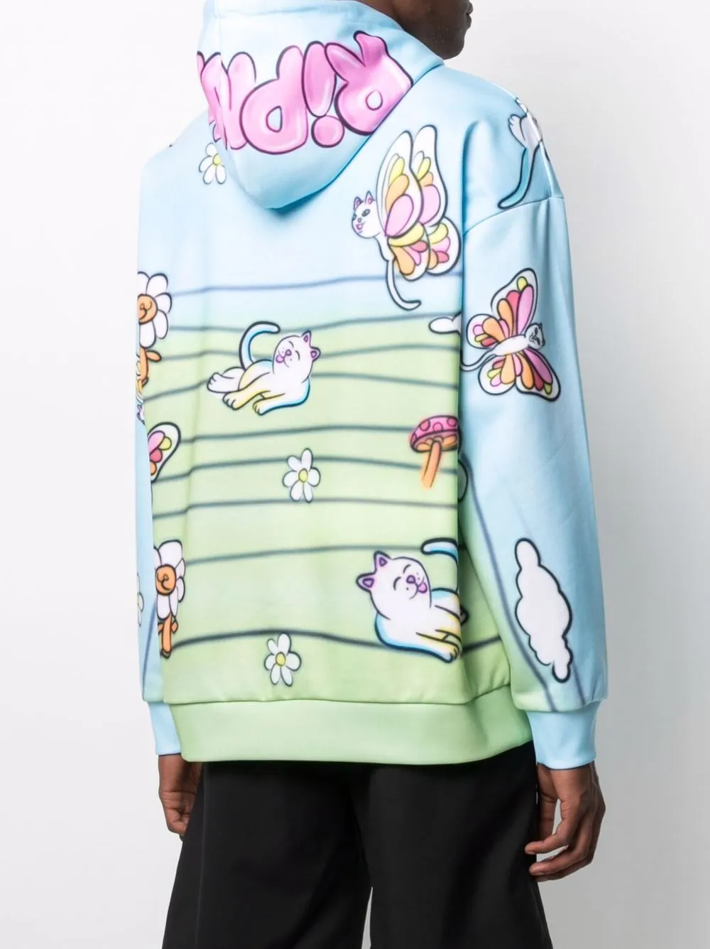 фото Ripndip худи с кулиской и графичным принтом