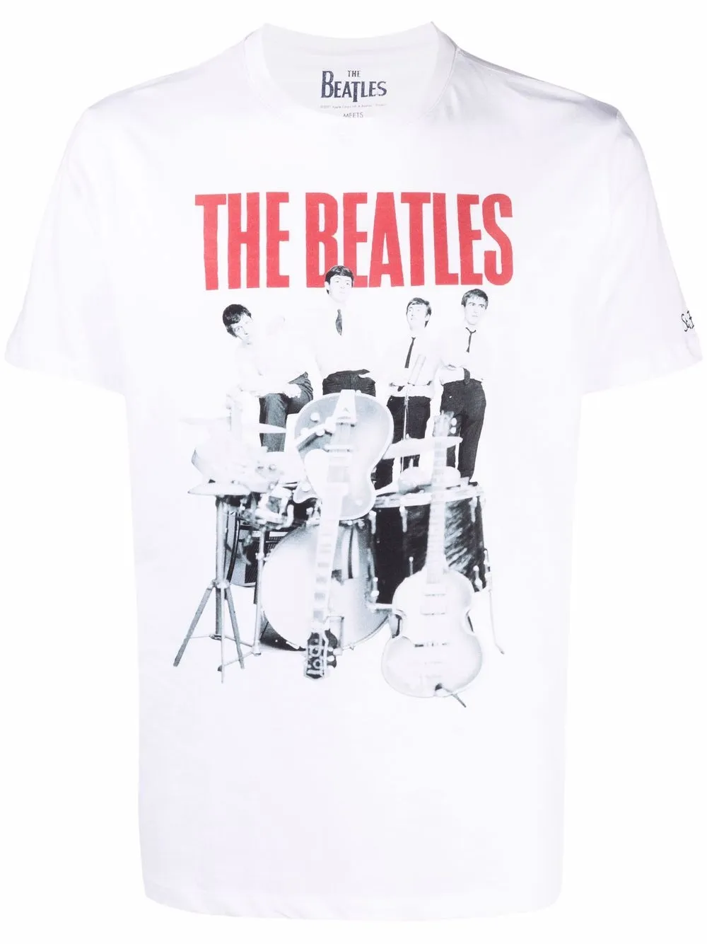 фото Mc2 saint barth футболка beatles с графичным принтом