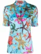 Image 1 of Versace Trésor de la Mer satin shirt