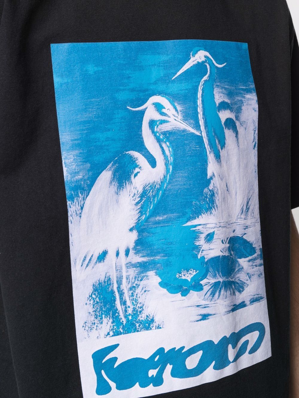 фото Heron preston logo-print t-shirt