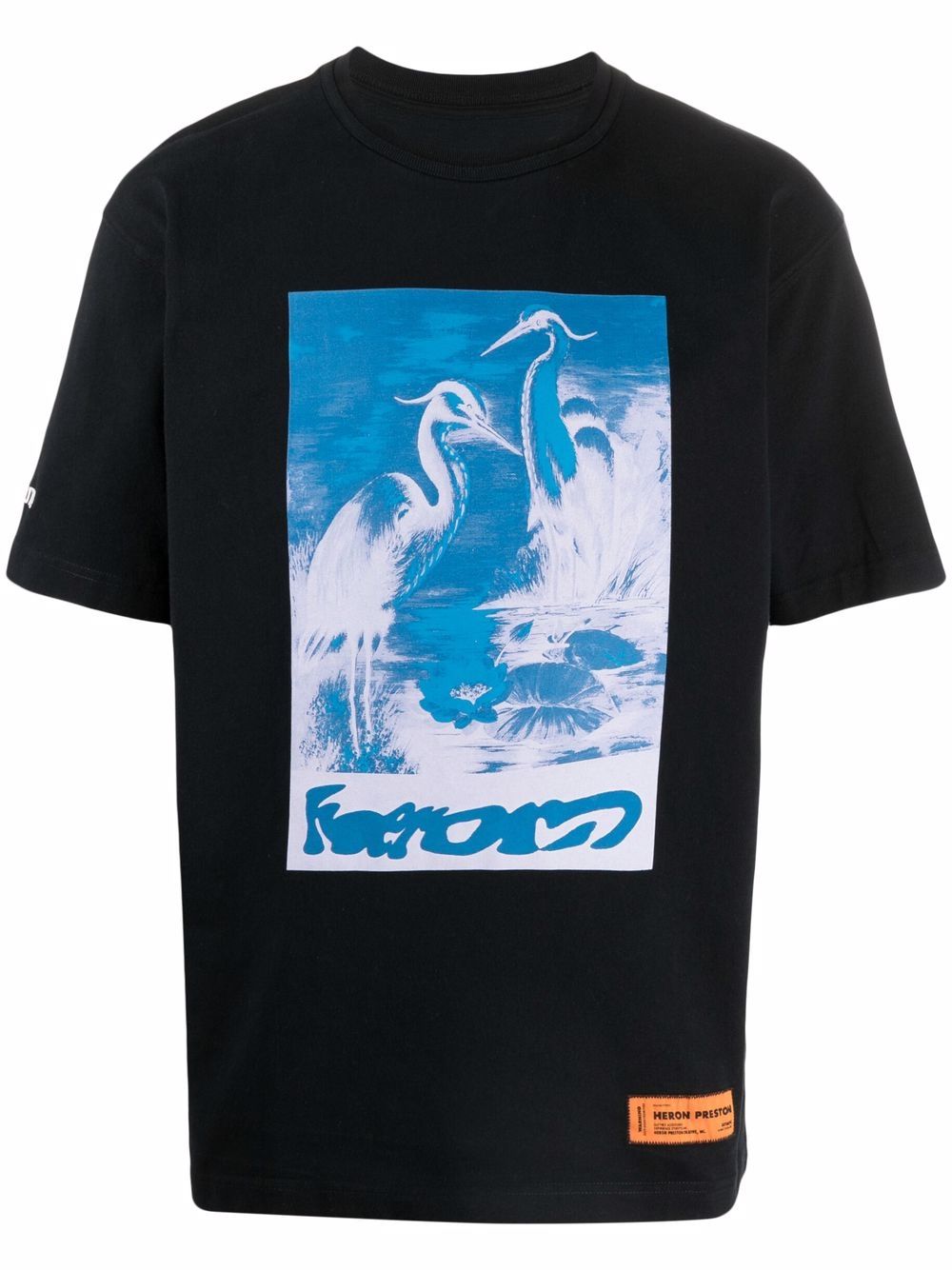 фото Heron preston logo-print t-shirt