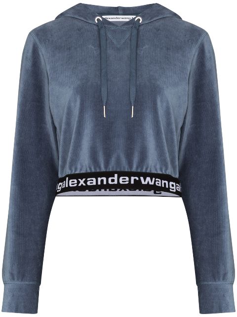 alexander wang pink moletom com capuz