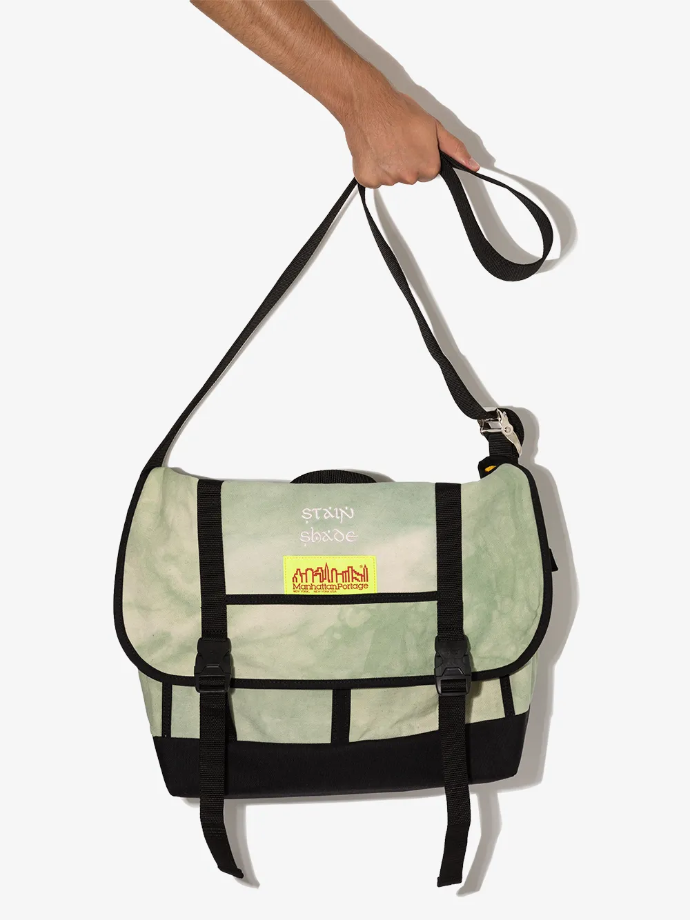 Stain Shade x Manhattan Portage Bike Messenger Bag - Farfetch