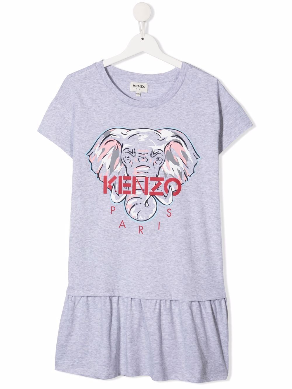 фото Kenzo kids платье-футболка с принтом