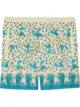Image 1 of Gucci Freya Hartas print swim shorts