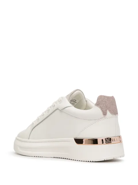 mallet rose gold trainers