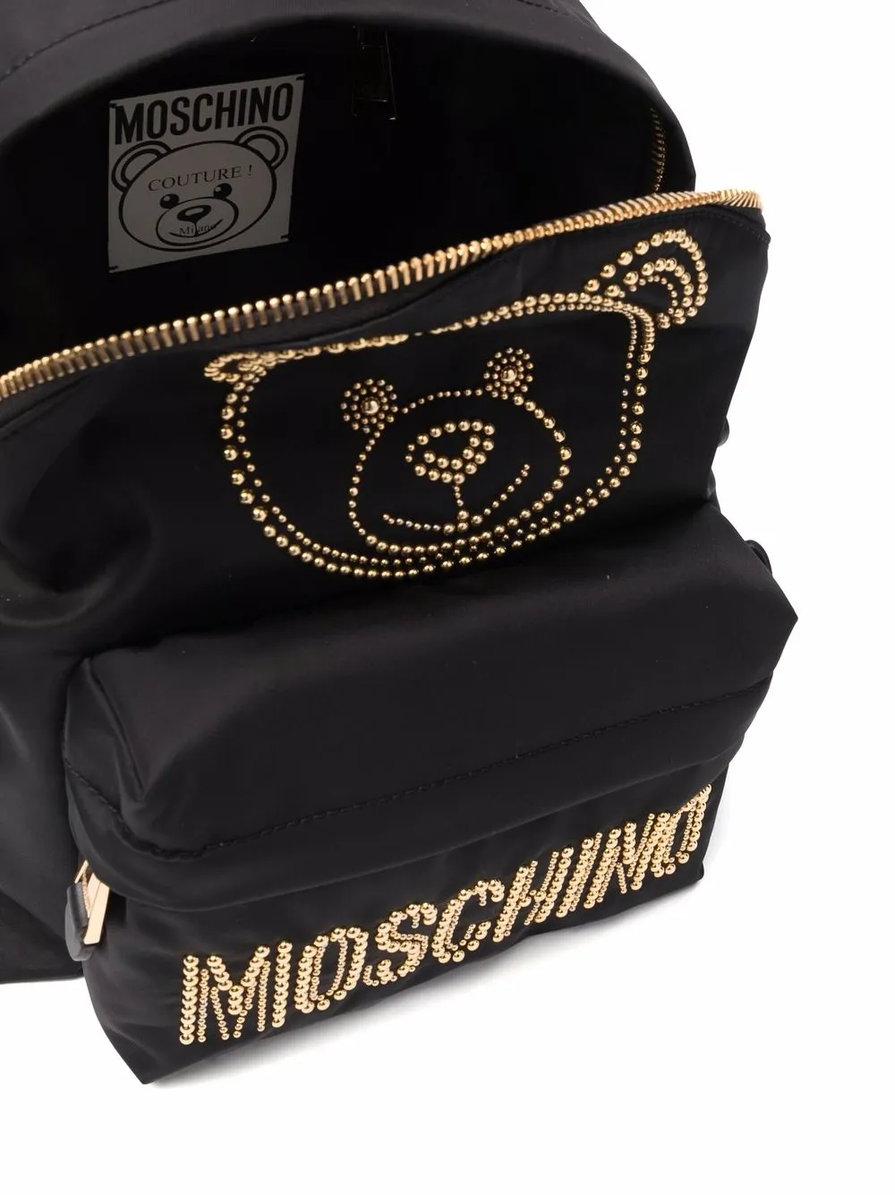 фото Moschino рюкзак на молнии с логотипом teddy bear