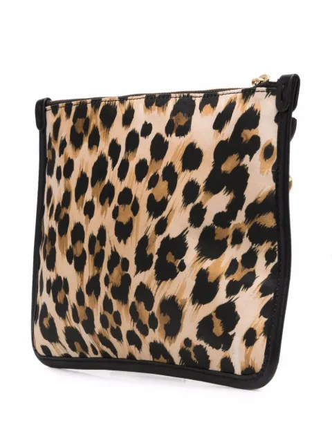 leopard pouch clutch