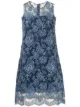 Image 1 of Ermanno Scervino lace-patterned sleeveless dress