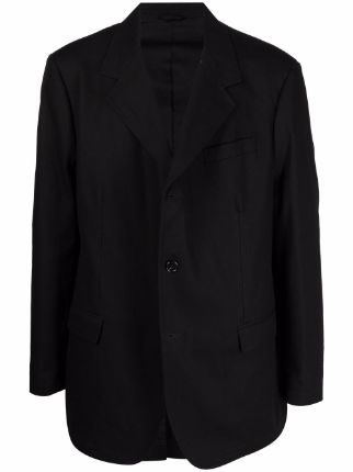 Raf Simons single-breasted Boxy Blazer - Farfetch