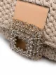 Gedebe small knitted buckle-detail bag