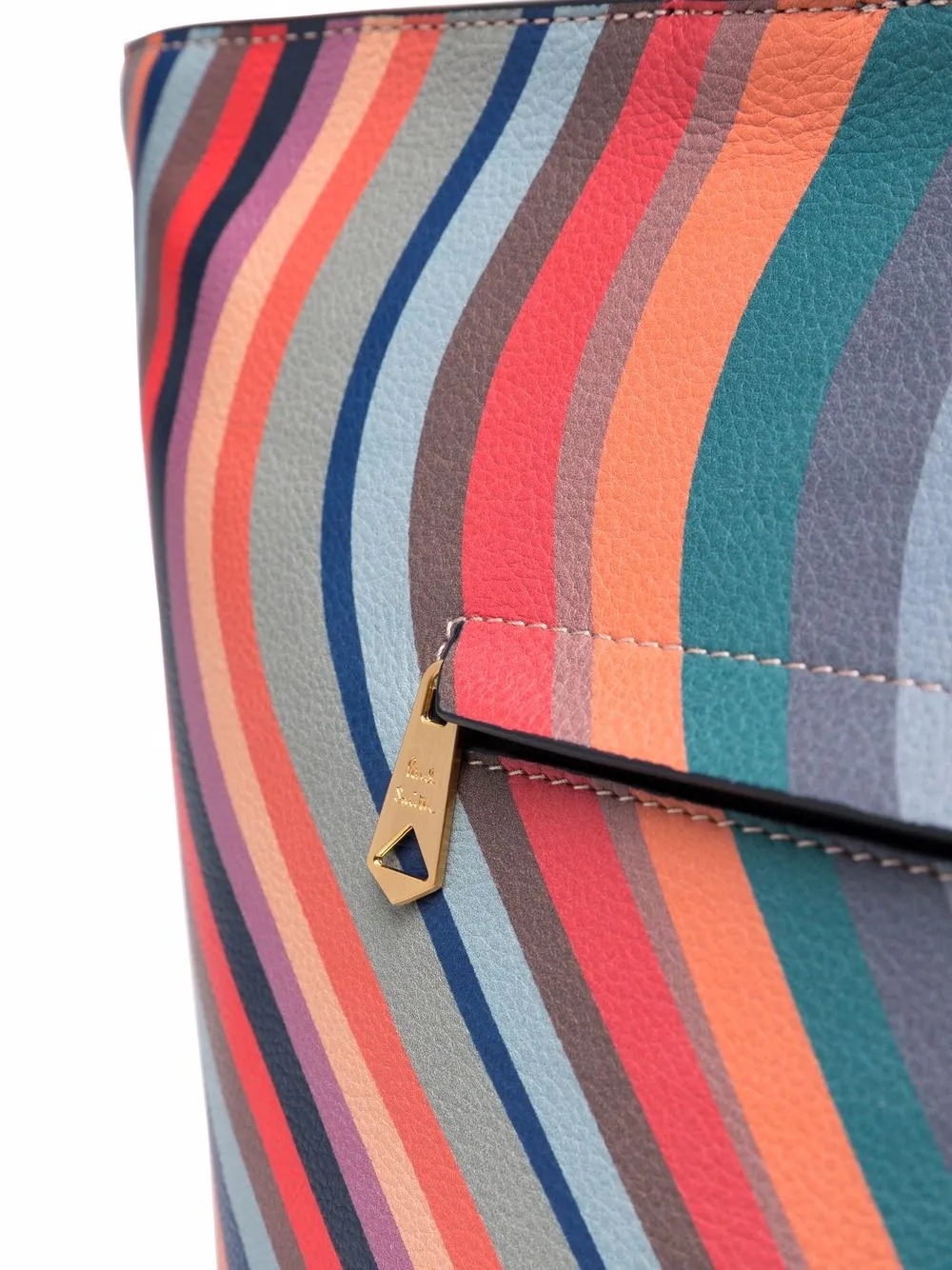 Paul Smith Shopper met print Zwart