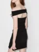 Alexander Wang cut-out off-shoulder minidress