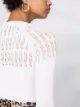 Pinko open-knit cotton-blend jumper