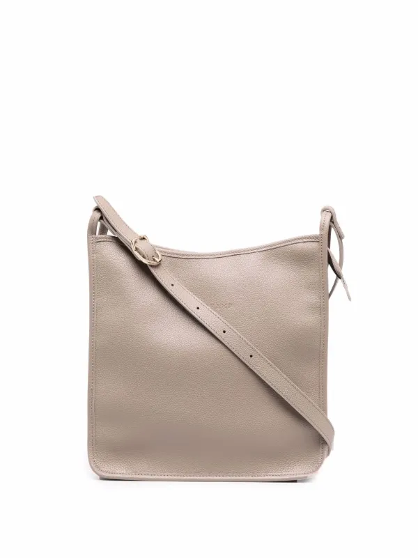 Longchamp logo-embossed Leather Crossbody Bag - Farfetch