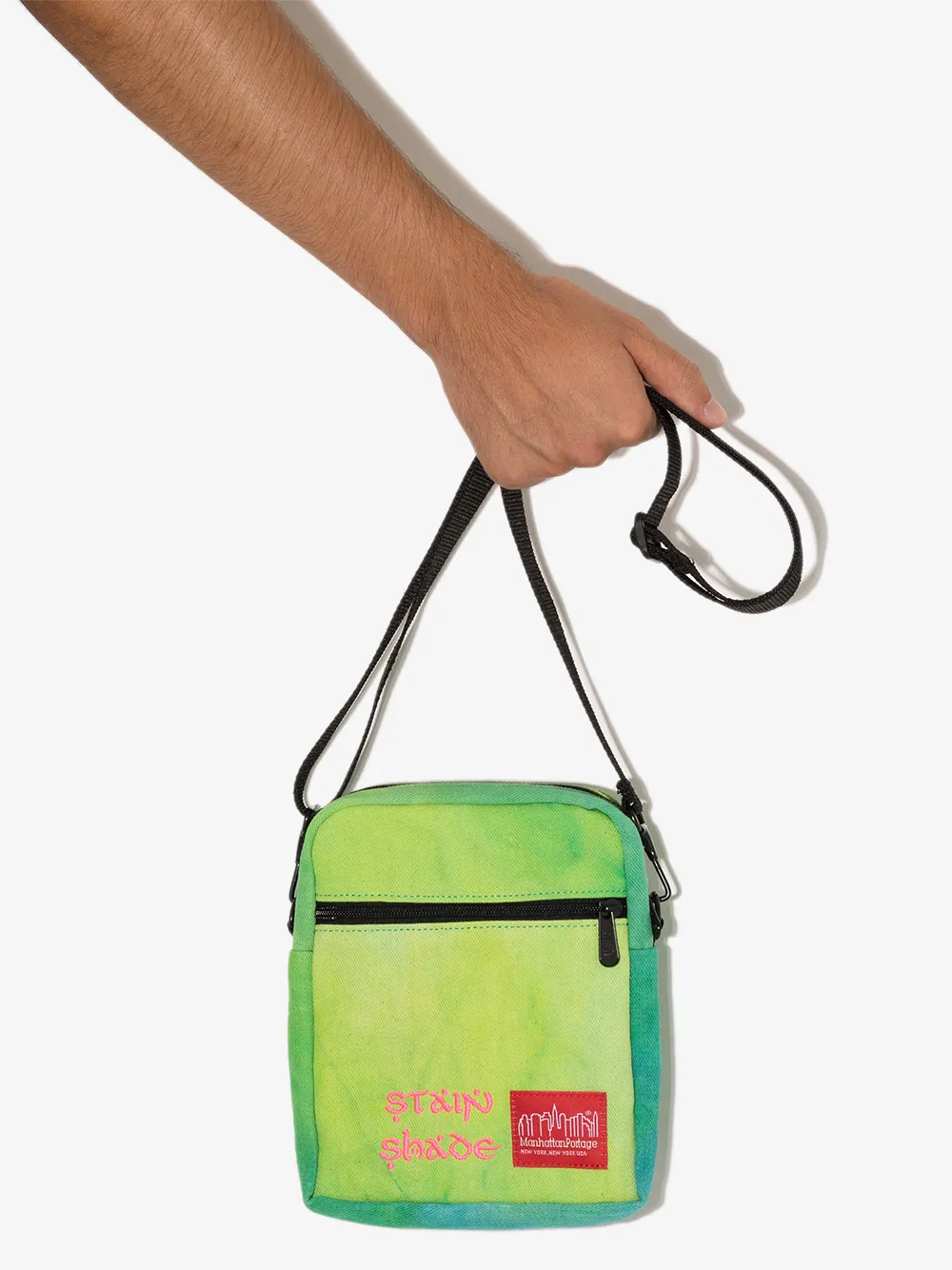 Stain Shade x Manhattan Portage City Lights Messenger Bag - Farfetch