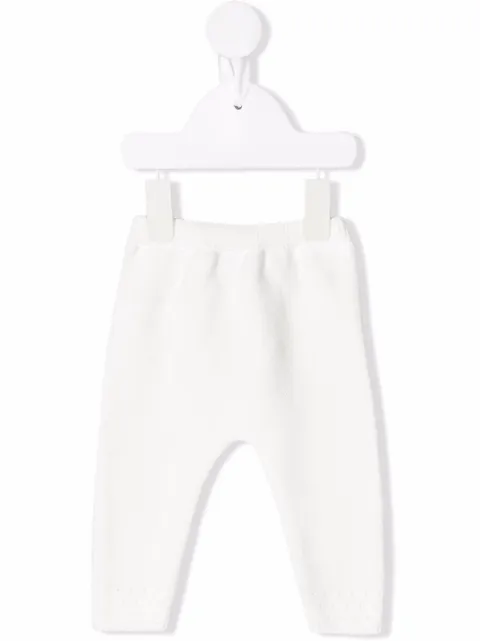 Tartine Et Chocolat elasticated knitted trousers