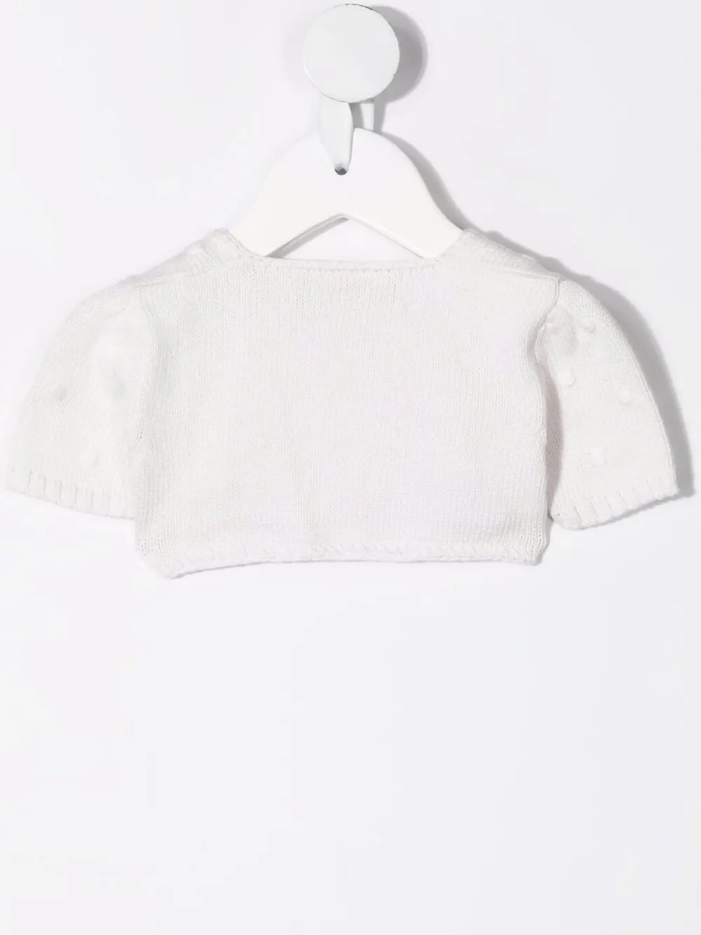  La Stupenderia Bolero Mit Stickerei   Weiß 