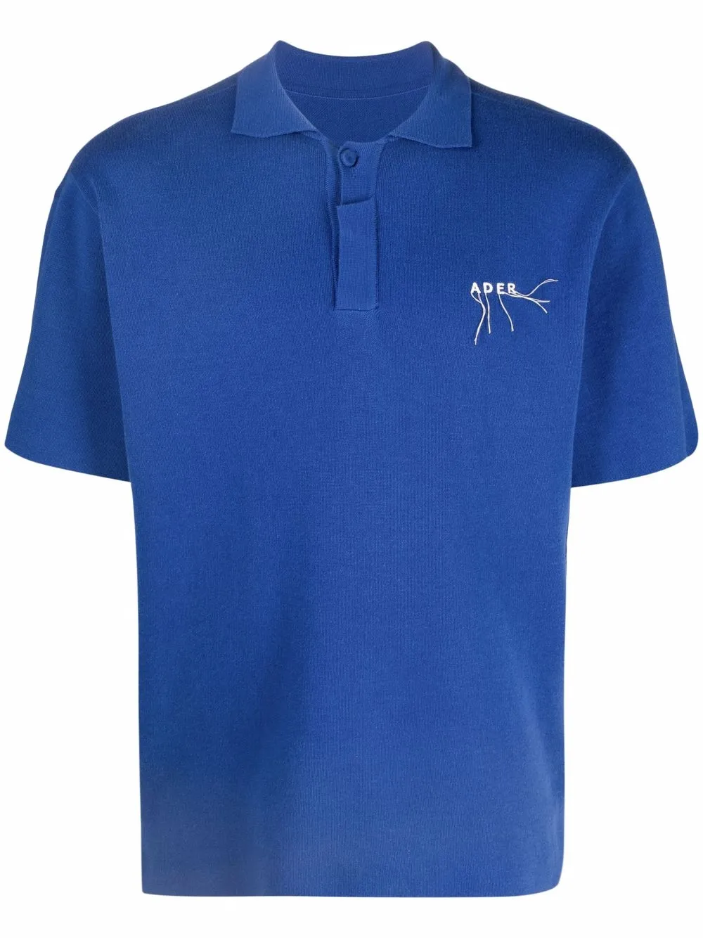 Ader Error Needle logo polo shirt