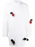 JW Anderson 3D Radish long jumper - White