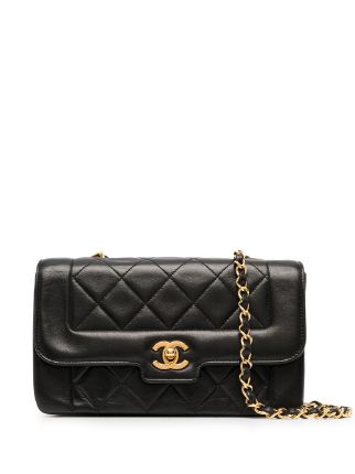 CHANEL Pre-Owned 1992 diamond-quilted Tote Bag - Farfetch