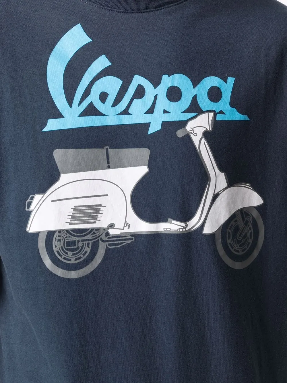 фото Mc2 saint barth футболка с принтом vespa