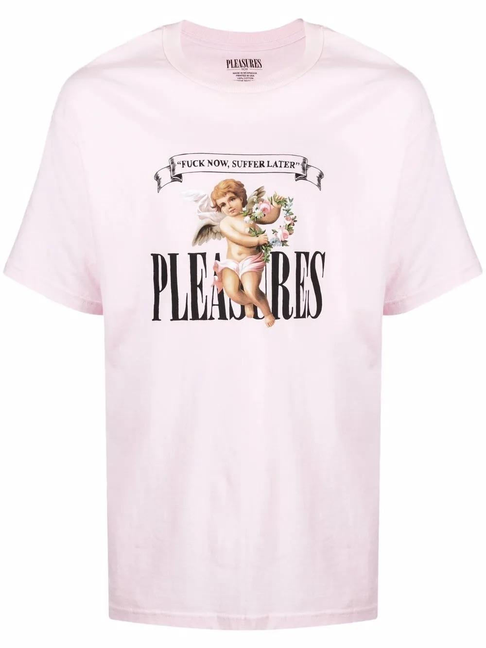 фото Pleasures футболка с логотипом