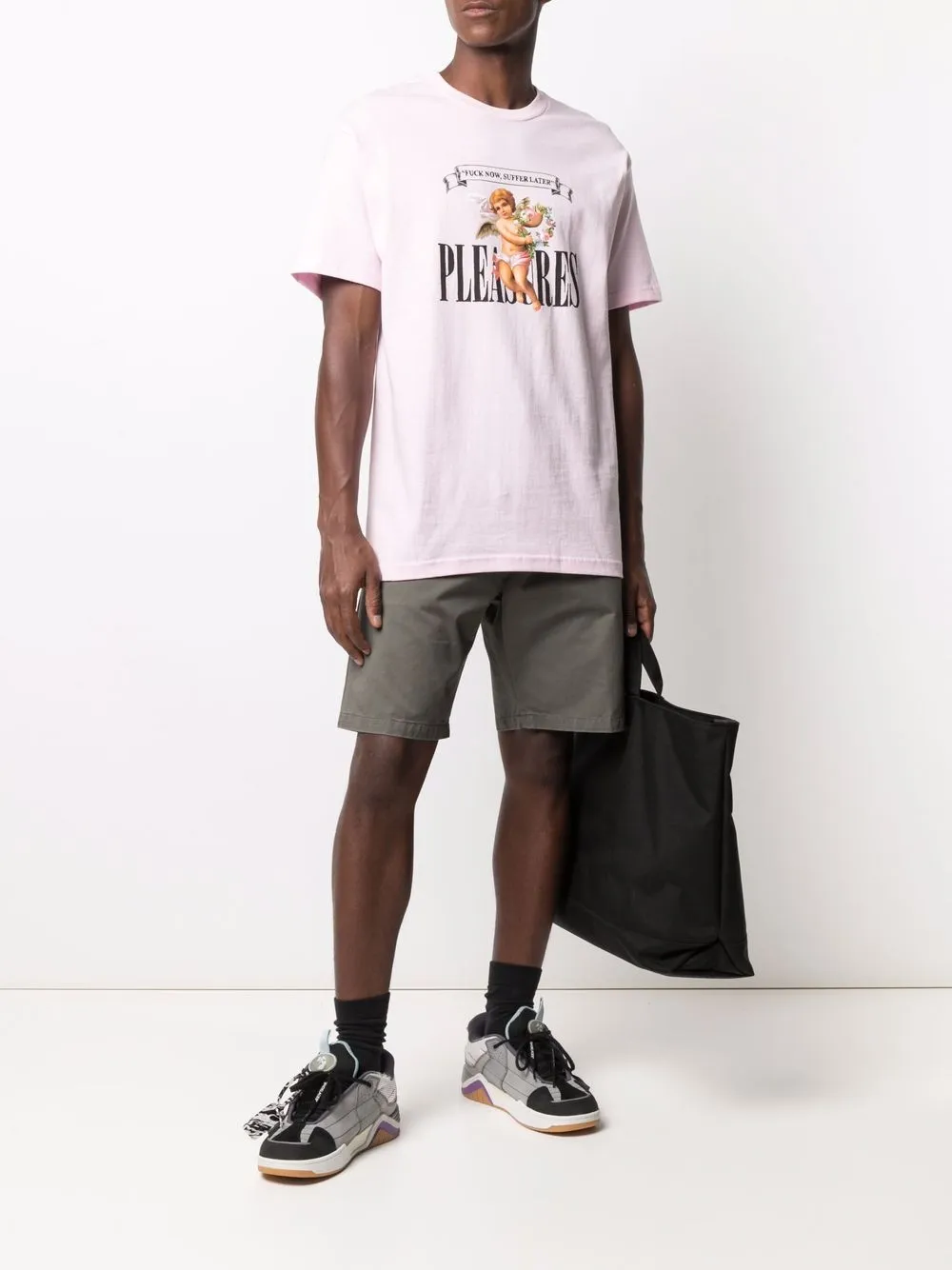 фото Pleasures футболка с логотипом