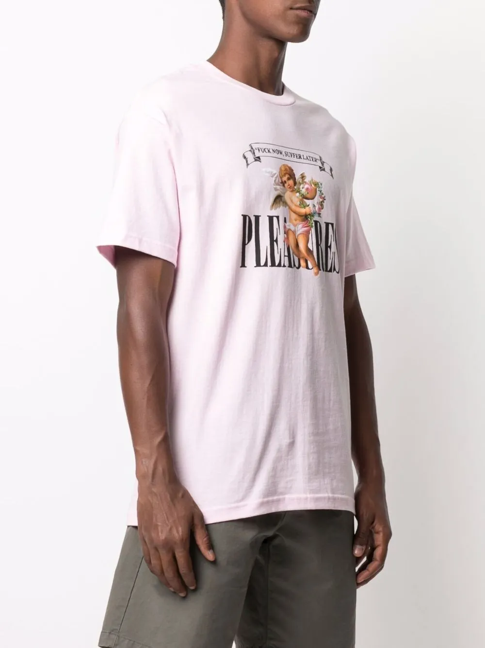 фото Pleasures футболка с логотипом