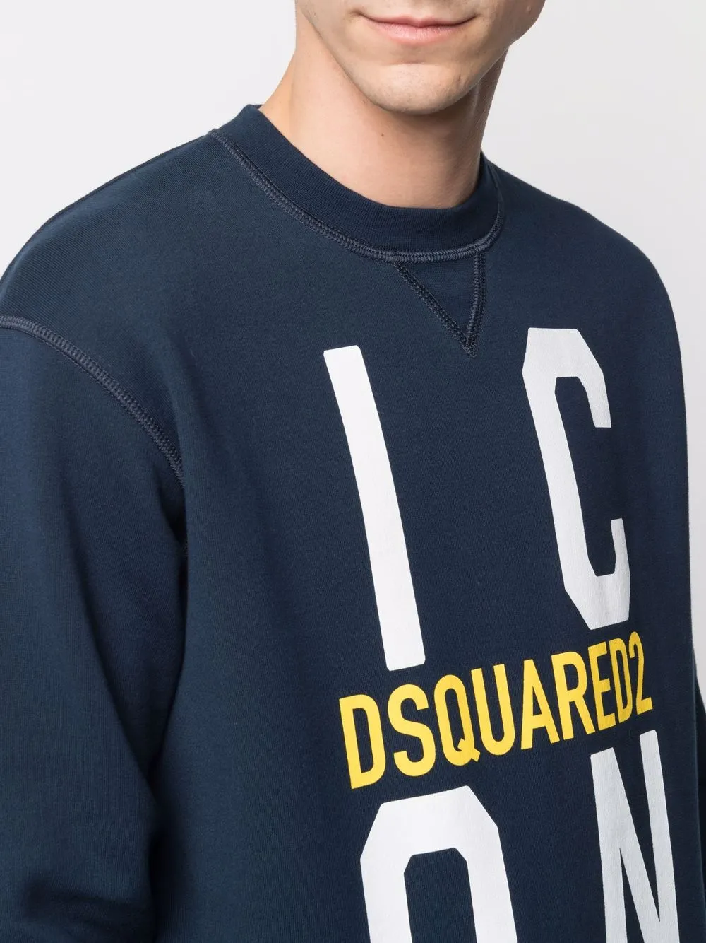 фото Dsquared2 толстовка с принтом icon