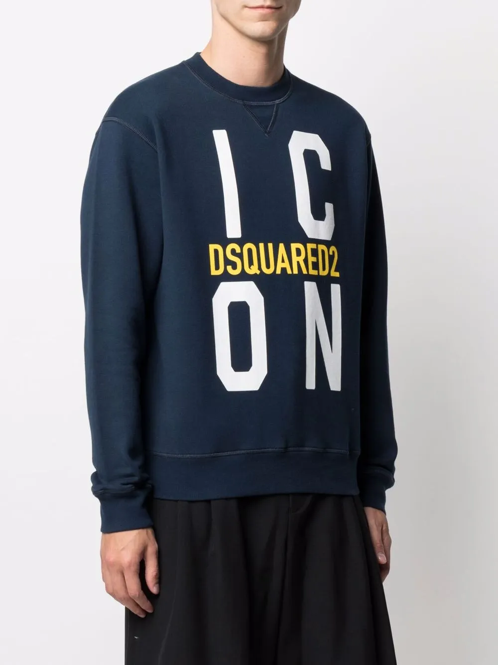 фото Dsquared2 толстовка с принтом icon